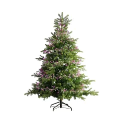 KAEMINGK Ghirlande Di Luci-Ghirlanda luminosa 12 m 960 Micro LED cavo argento Luxe Tricolore Rosa bianco caldo e freddo