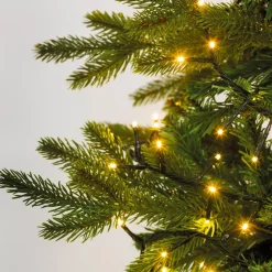 KAEMINGK Ghirlande Di Luci-Ghirlanda luminosa 6 m 480 Micro LED cavo nero Luxe Bianco caldo