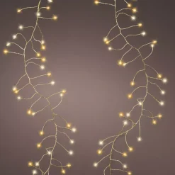 KAEMINGK Ghirlande Di Luci-Ghirlanda luminosa 12 m 960 Micro LED cavo oro Luxe bicolore Bianco caldo e freddo
