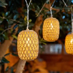 #N/A Luci Per Esterno-Ghirlanda luminosa solare 4,5 cm 10 LED (H28 cm) Balista Naturale