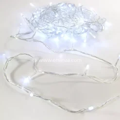 Feeric Lights & Christmas Guilande Di Luci Grande Lunghezza|Ghirlande Di Luci-Ghirlanda luminosa Timer 30 m Bianco freddo 300 LED CT