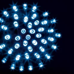 Feeric Lights & Christmas Guilande Di Luci Grande Lunghezza|Ghirlande Di Luci-Ghirlanda luminosa Timer 30 m Blu 300 LED CT