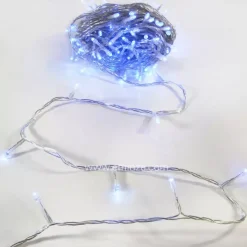 Feeric Lights & Christmas Guilande Di Luci Grande Lunghezza|Ghirlande Di Luci-Ghirlanda luminosa Timer 30 m Blu 300 LED CT