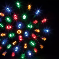 Feeric Lights & Christmas Guilande Di Luci Grande Lunghezza|Ghirlande Di Luci-Ghirlanda luminosa Timer 50 m Multicolore 500 LED CV
