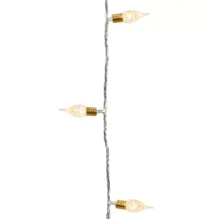KAEMINGK Ghirlande Di Luci-Ghirlanda luminosa Vintage CT 12 m Bianco caldo