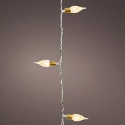 KAEMINGK Ghirlande Di Luci-Ghirlanda luminosa Vintage CT 12 m Bianco caldo