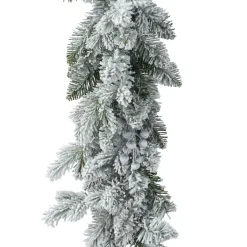 KAEMINGK Ghirlanda In Abete Artificiale-Ghirlanda per albero di Natale (270 cm - D20) Aspen Verde innevato