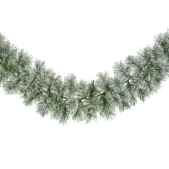 KAEMINGK Ghirlanda In Abete Artificiale|Alberi Di Natale Grande Dimensione-Ghirlanda per albero di Natale (270 - D25 cm) Bromley Verde innevato