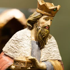 EMINZA Presepi, Statuine Grande Dimensioni|Statuine Presepe-Gli 11 grandi santoni (Alt 94 cm)
