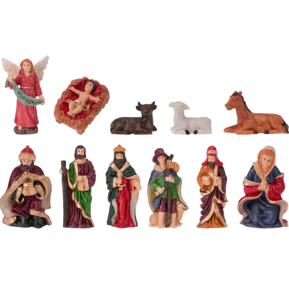 KOOPMAN Statuine Presepe-Gli 11 santoni (Altezza 10 cm) di Sacha