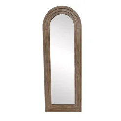 EMINZA Specchi-Grande specchio da parete con cornice in legno (182 cm) Marbala