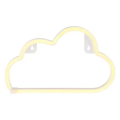 OSTARIA Quadri & Decorazioni Murali-Insegna neon a pile (H18.7 cm) Nuvola