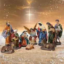 KOOPMAN Statuine Presepe-I 10 pastori (Altezza 19 cm) di Colette