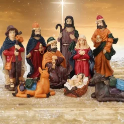 KOOPMAN Statuine Presepe-I 9 santini (Altezza 16 cm) di Alba