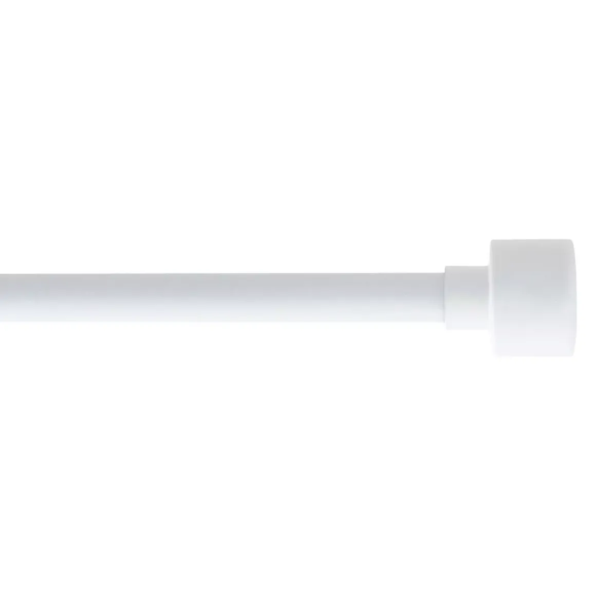 Kit asta estensibile (L120 - 210 cm / D19 mm) Palermo Bianco opaco