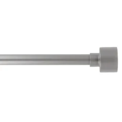 Kit asta tenda estensibile (L120 - 210 cm / D19 mm) Palermo Grigio argento
