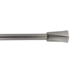 Kit asta tenda estensibile (L120 - L210 cm / D19 mm) Vinyasa Argento