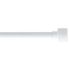 Kit asta tenda estensibile (L210 - L380 cm / D19 mm) Palermo Bianco opaco