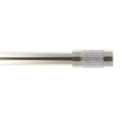 Kit asta tenda estensibile (L120 - L210 cm / D28 mm) Viola Argento