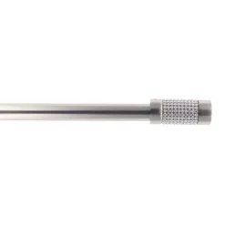 Kit asta tenda estensibile (L120 - L210 cm / D19 mm) Viola Argento