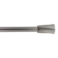 Kit asta tenda estensibile (L210 - L380 cm / D19 mm) Vinyasa Argento