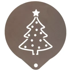 JJA Stoviglie Natalizie-Kit da barista Cappuccino Natale goloso