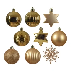 KAEMINGK Palline Di Natale-Kit di addobbi per albero di Natale (40 pezzi) Cristallo