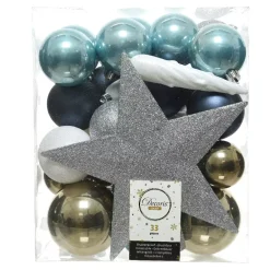 KAEMINGK Palline Di Natale-Kit di decorazioni di Natale Novae multi Argento