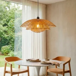 EMINZA Lampadari-Lampada a sospensione desgin in bambù (D60 cm) Zeyno