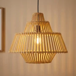 EMINZA Lampadari-Lampada a sospensione design in bambù (D50 cm) Cabrera