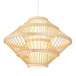 EMINZA Lampadari-Lampada a sospensione design in bambù (D50 cm) Marbella