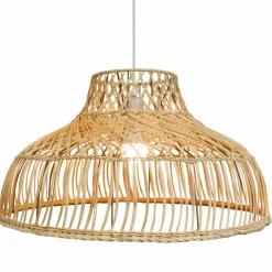 EMINZA Lampadari-Lampada a sospensione in bambù traforato (D60 cm) Riviera