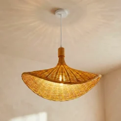 EMINZA Lampadari-Lampada a sospensione in bambù (D55 cm) Kalahari