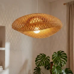 EMINZA Lampadari-Lampada a sospensione in bambù (D50 cm) Marinaly