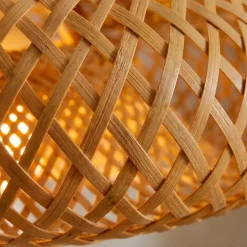 EMINZA Lampadari-Lampada a sospensione in bambù (D50 cm) Marinaly