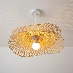 EMINZA Lampadari-Lampada a sospensione in bambù (D55 cm) Mérida