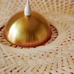 EMINZA Lampadari-Lampada a sospensione in bambù (D75 cm) Mérida