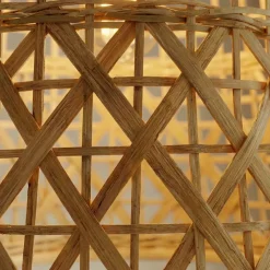 EMINZA Lampadari-Lampada a sospensione traforata in bambù (H50 cm) Pampelune
