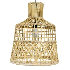 EMINZA Lampadari-Lampada a sospensione traforata in bambù (H50 cm) Pampelune