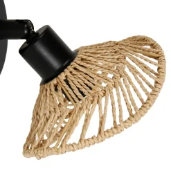 OSTARIA Lampade Da Parete-Lampada da parete carta e metallo (H17 cm) Ozana