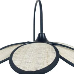EMINZA Lampade Da Parete-Lampada da parete petalo in tessuto (H62 cm) Alava