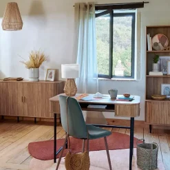 ATMOSPHERA Lampade Da Tavolo-Lampada da tavolo in corda (Alt 40 cm) Lila