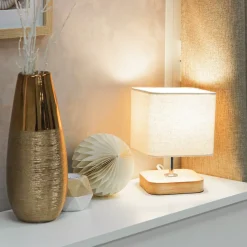 ATMOSPHERA Lampade Da Tavolo-Lampada da tavolo legno (H21 cm) Toxey