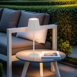 #N/A Luci Per Esterno-Lampada da tavolo senza fili ricaricabile USB 48 LED (H37 cm) Brooklyn