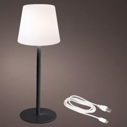 #N/A Luci Per Esterno-Lampada da tavolo senza fili ricaricabile USB (H40 cm) Manhattan