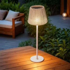 KAEMINGK Luci Per Esterno-Lampada da tavolo solare LED esterna (H38 cm) Marylebone