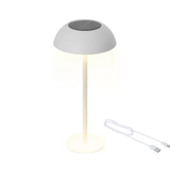 KAEMINGK Luci Per Esterno-Lampada da tavolo solare 100 lumen (H33 cm) Malibu