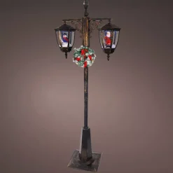 KAEMINGK Oggetti Decorativi E Illuminati|Decorazioni E Oggetti Natalizi-Lampada da terra doppia illuminata 66 LED (H188 cm) Natale Magico