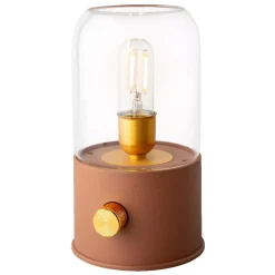 #N/A Luci Per Esterno-Lampada decorativa senza fili ricaricabile USB (H20 cm) Terracotta