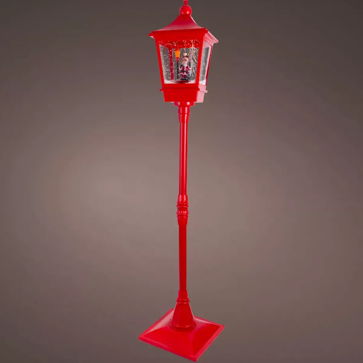 KAEMINGK Oggetti Decorativi E Illuminati|Decorazioni E Oggetti Natalizi-Lampada di Natale illuminata musicale e animata 10 LED (H185 cm) Neve cadente